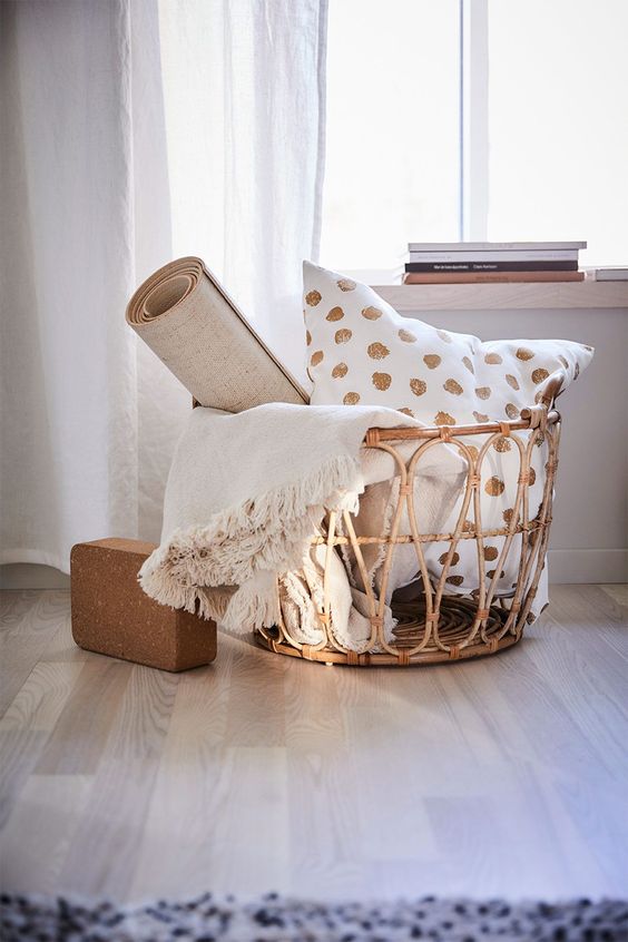 Ejercicio y yoga en casa